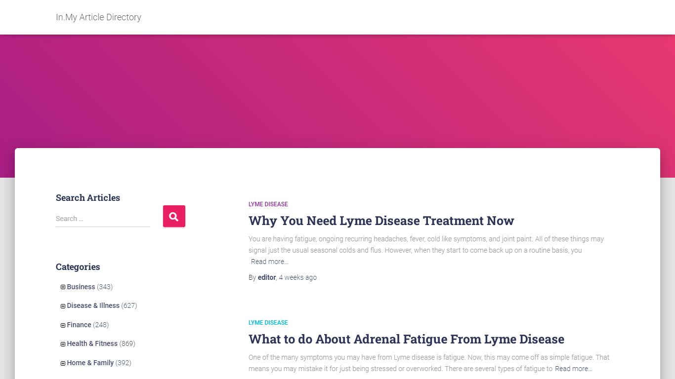 In.My Article Directory